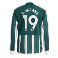 Pánský Fotbalový dres Manchester United Raphael Varane #19 2023-24 Venkovní Dlouhý Rukáv